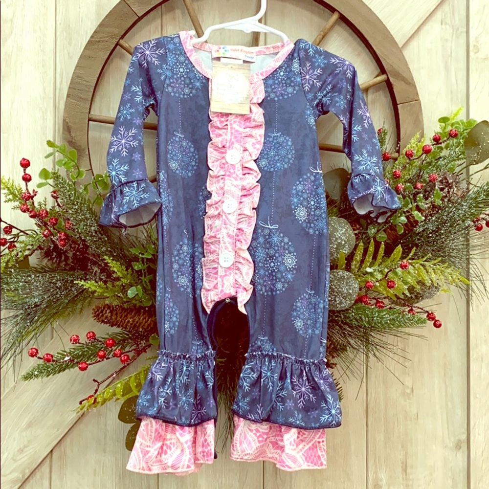 Snowflake Romper